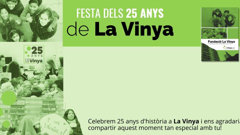 Vinea a la Festa dels 25 anys de la fundació La Vinya